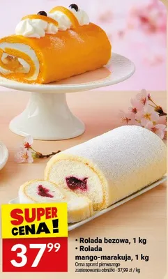 Rolada bezowa promocja w Twój Market