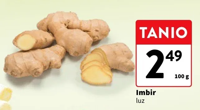 Imbir luz promocja w Intermarche