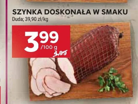 Szynka doskonała w smaku Duda promocja w Stokrotka