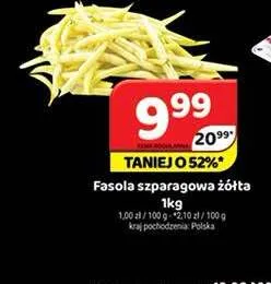 Fasola szparagowa żółta promocja w Delfin