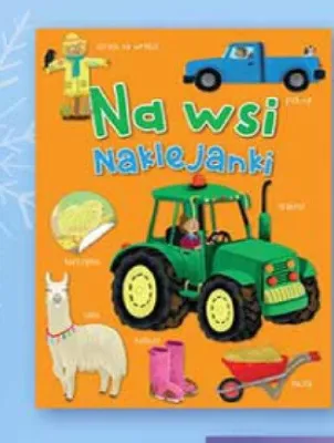 Książka Na wsi naklejanki promocja w Biedronka