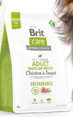 Karma dla psów Brit Care Adult Medium Breed Chicken & Insect promocja w Aquael zoo