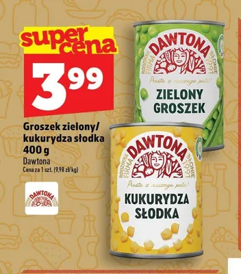 Kukurydza słodka Dawtona promocja w TOPAZ