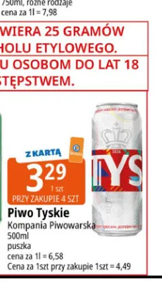 Piwo Tyskie Gronie promocja w Leclerc