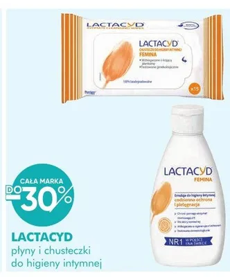 Płyn i chusteczki do higieny intymnej promocja w Super-Pharm