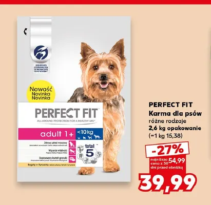 Karma dla psów Perfect Fit promocja w Kaufland
