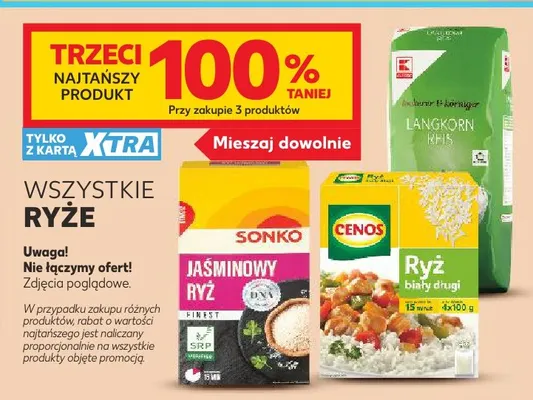 Ryż długoziarnisty K-Classic promocja w Kaufland