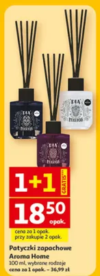 Patyczki zapachowe Aroma Home promocja w Auchan
