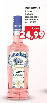Likier, różne rodzaje promocja w Kaufland