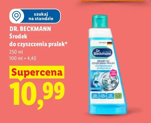 Środek do czyszczenia pralek Dr. Beckmann promocja w Lidl
