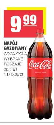 Napój gazowany Coca-Cola promocja w SPAR
