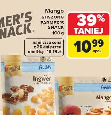 Mango suszone promocja w Carrefour Market