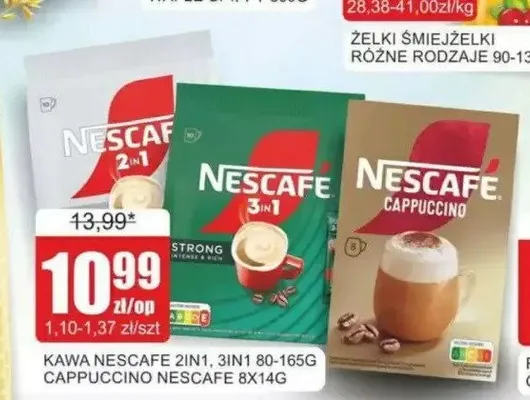 Kawa Nescafe 3in1 promocja w Bingo
