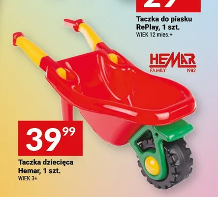 Taczka dziecięca Hemar promocja w Twój Market