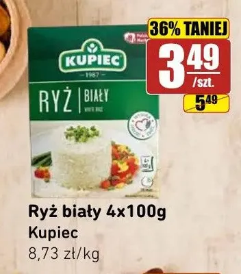 Ryż biały Kupiec 4-pak promocja w API Market