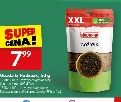 Goździki Nadapak promocja w Twój Market