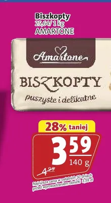 Biszkopty Amartone promocja w Prim Market