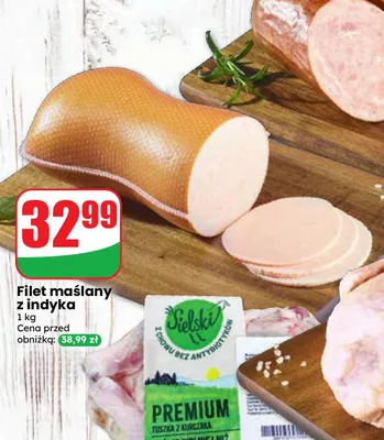 Filet maślany z indyka Agro Rydzyna promocja w Dino