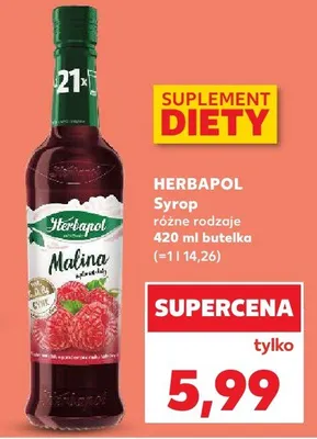 Syrop Malina promocja w Kaufland