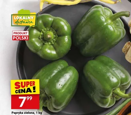 Papryka zielona polska promocja w Twój Market