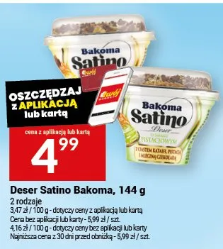 Deser satino promocja w Twój Market