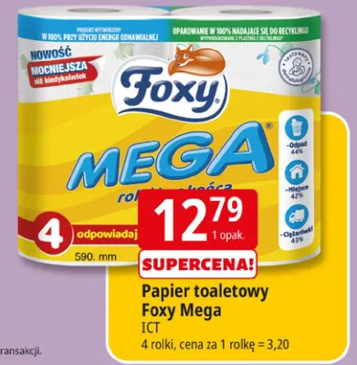 Papier toaletowy Mega promocja w Leclerc
