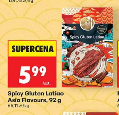 Spicy Gluten Latiao Asia Flavours promocja w Biedronka