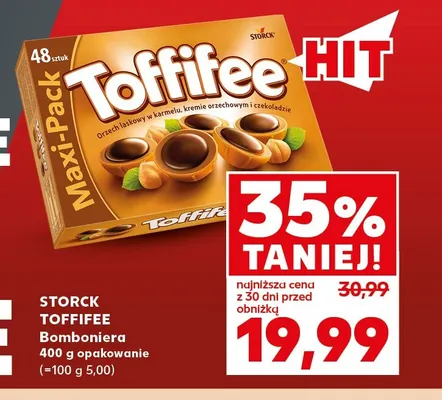 Bomboniera Toffifee Storck promocja w Kaufland