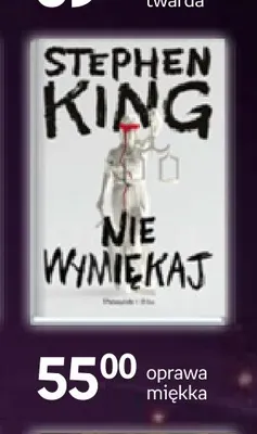 Książka Nie wymiękaj Stephen King promocja w Empik