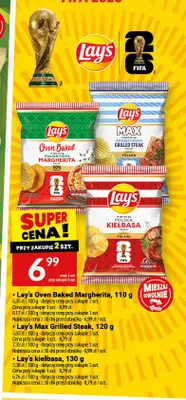 Chipsy Lay's Max Grilled Steak promocja w Twój Market