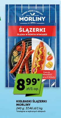 Kiełbaski Ślązerki Morliny promocja w Groszek