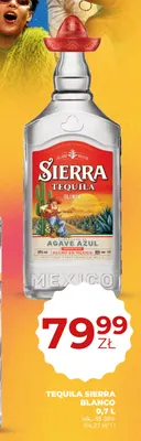 Tequila Sierra Blanco promocja w Duży Ben