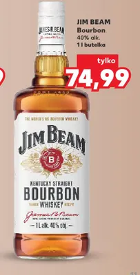 Bourbon Jim Beam 40% promocja w Kaufland