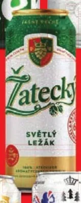 Piwo Žatecký Světlý Ležák promocja w Lidl