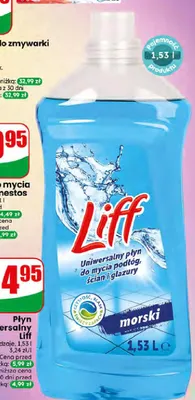 Płyn uniwersalny Liff morski promocja w Dino