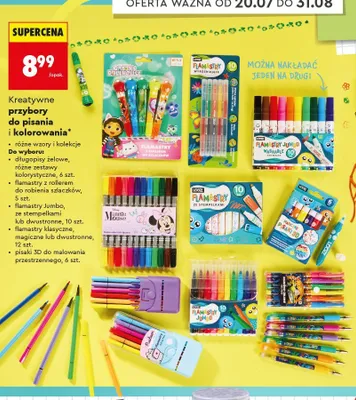 Flamastry Jumbo dwustronne Loozz promocja w Biedronka