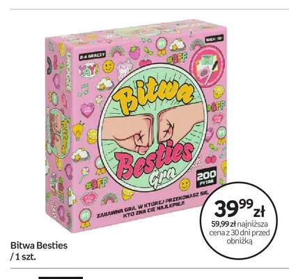 Gra towarzyska Bitwa Besties Yay! promocja w Empik