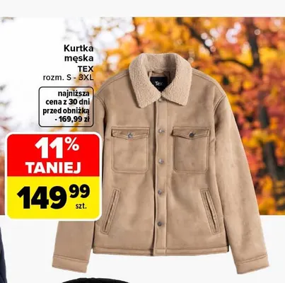 Kurtka męska TEX promocja w Carrefour