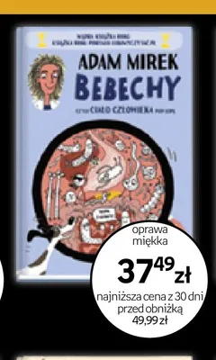 Książka Bebechy Adam Mirek oprawa miękka promocja w Empik