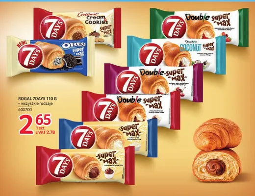 Rogal 7Days Double Cocoa & Sour Cherry Super Max promocja w Selgros