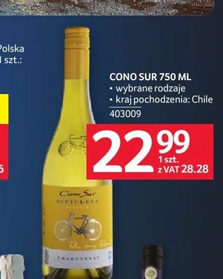 Wino Cono Sur promocja w Selgros
