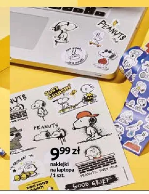 Naklejki na laptopa Peanuts promocja w Empik