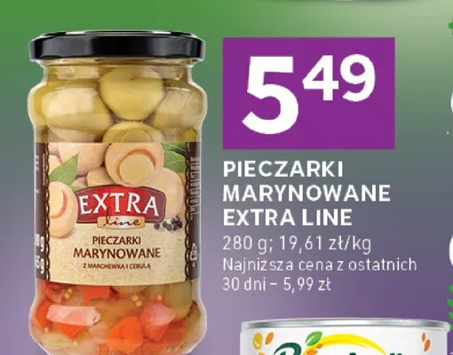 Pieczarki marynowane promocja w Stokrotka