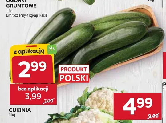 Cukinia promocja w Stokrotka