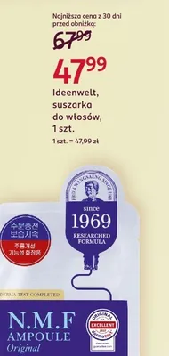 Suszarka do włosów Ideenwelt promocja