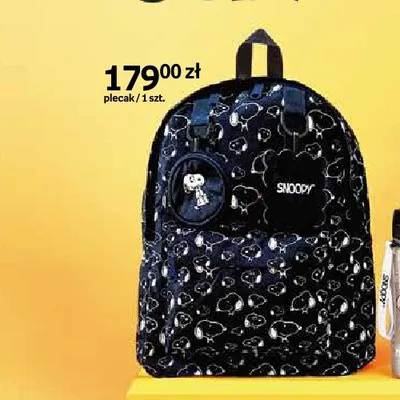 Plecak szkolny Snoopy promocja w Empik