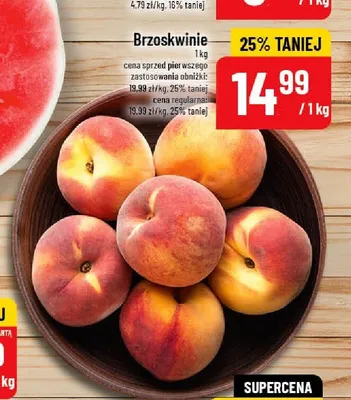 Brzoskwinie promocja w POLOmarket