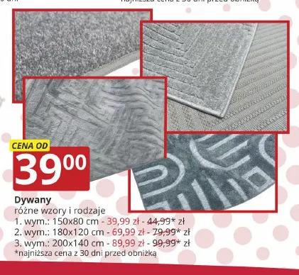 Dywan 200x140 cm promocja w Prymus AGD