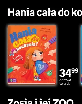 Książka Hania cała do kochania! Tarcza odwagi Zielona Sowa promocja w Empik