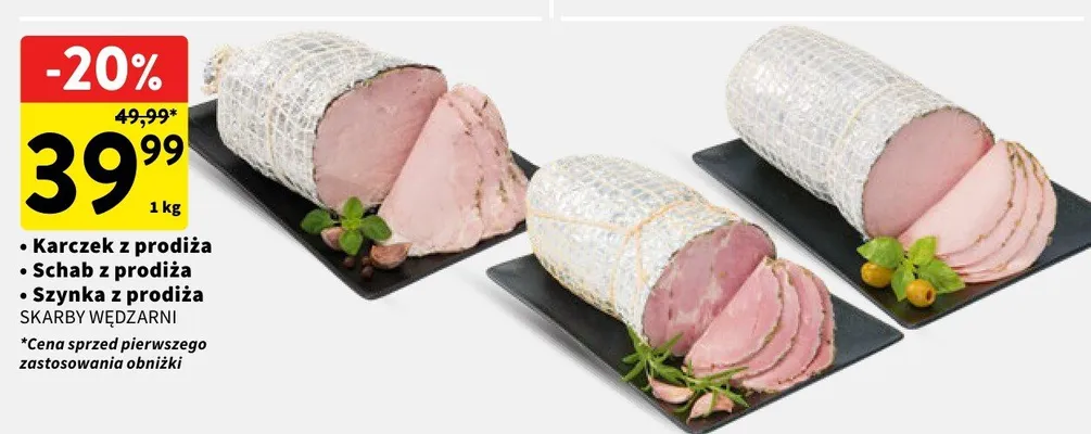 Karczek z prodiża SKARBY WĘDZARNI promocja w Intermarche